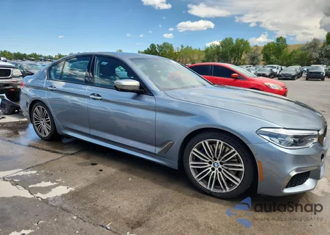 2018 BMW M550Xi из США, поврежденный, VIN WBAJB9C56JB035431